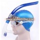 Swimming Snorkel for Adults & Kids with Purge Valve, Center-Mount Snorkel